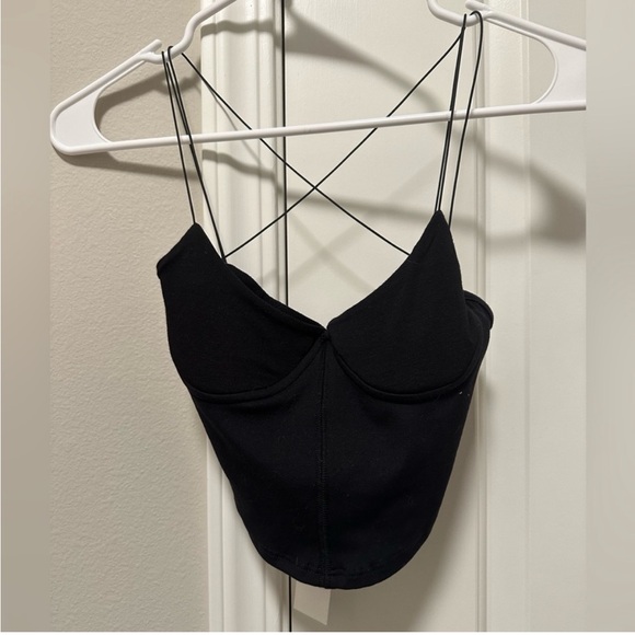 Joah Brown Tri-Layer Corset in Black - Picture 4 of 7